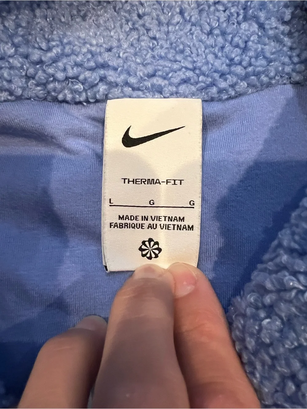 Girl Nike quarter zip pullover